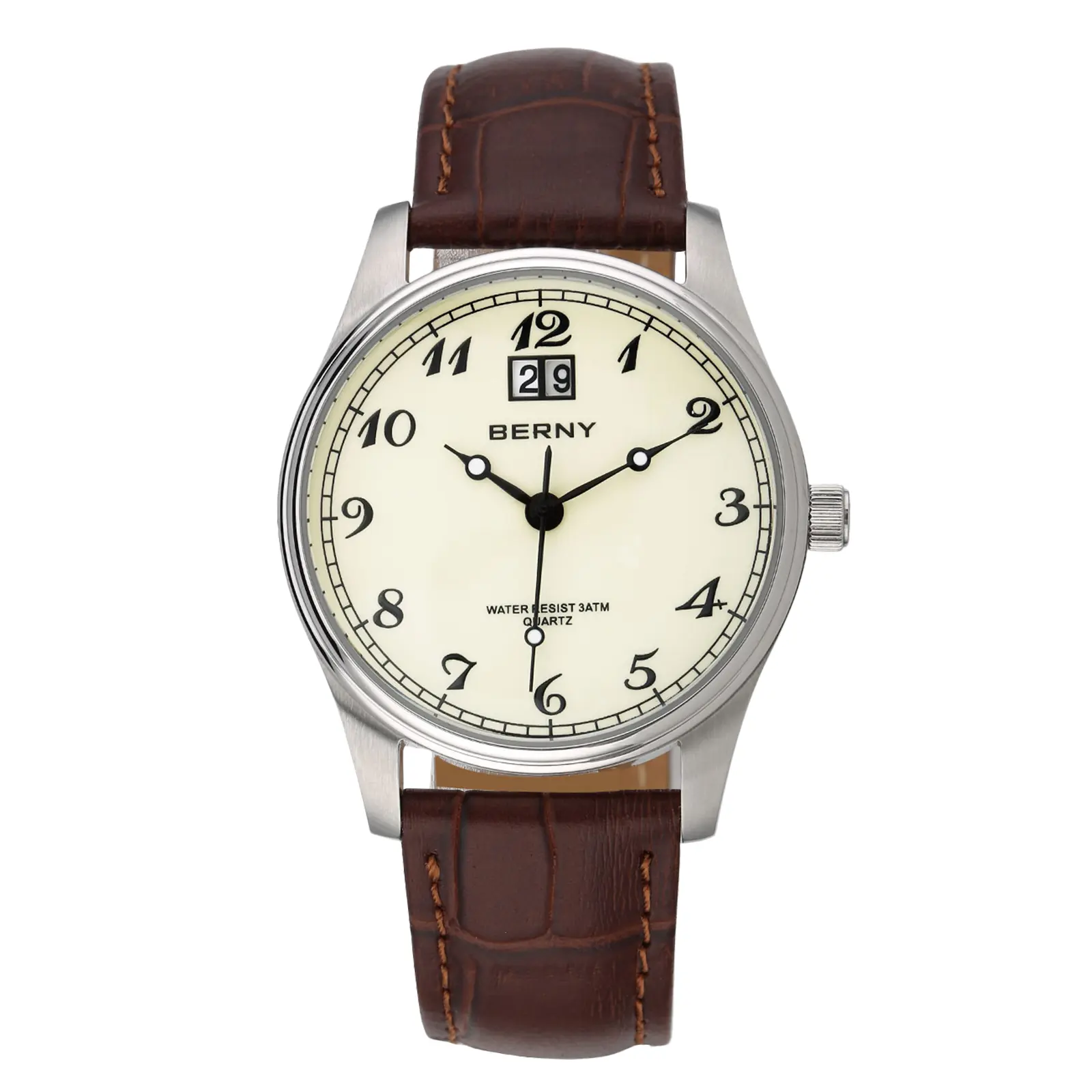 BERNY-Men Quartz Classic Watch-2702M - Image 3