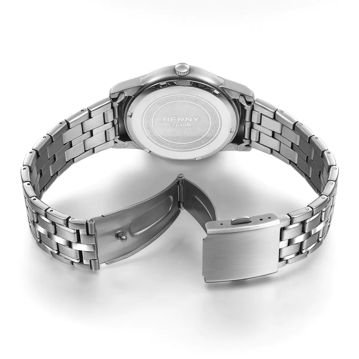 BERNY-Men Quartz Dress Watch-2640VM - Image 6