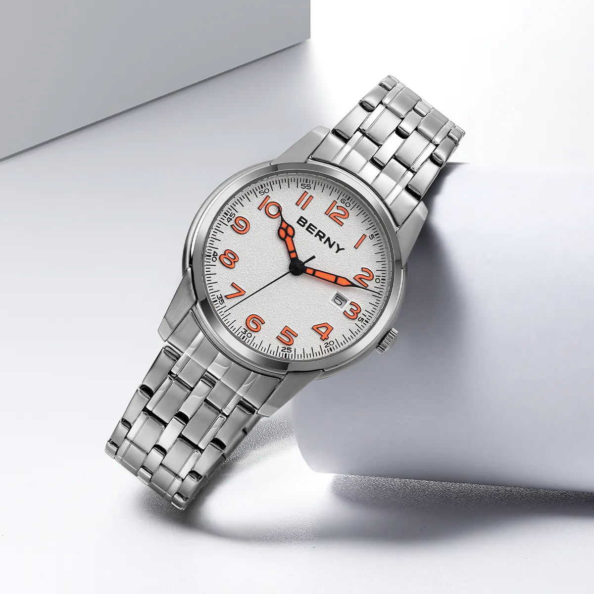 BERNY-Men Quartz Dress Watch-2640VM - Image 7
