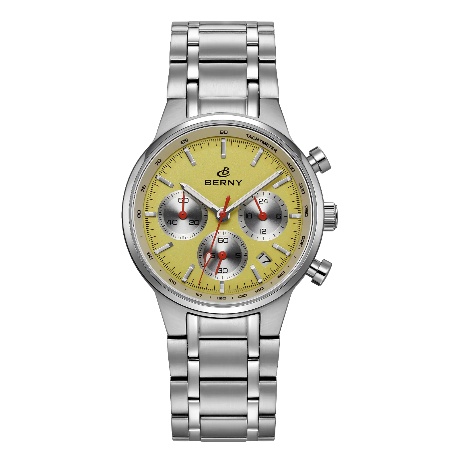 BERNY-Men Quartz Dress Watch-2825M - Image 13
