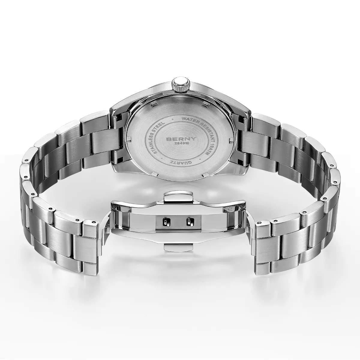 BERNY-Men Quartz Dress Watch-2949M - Image 5