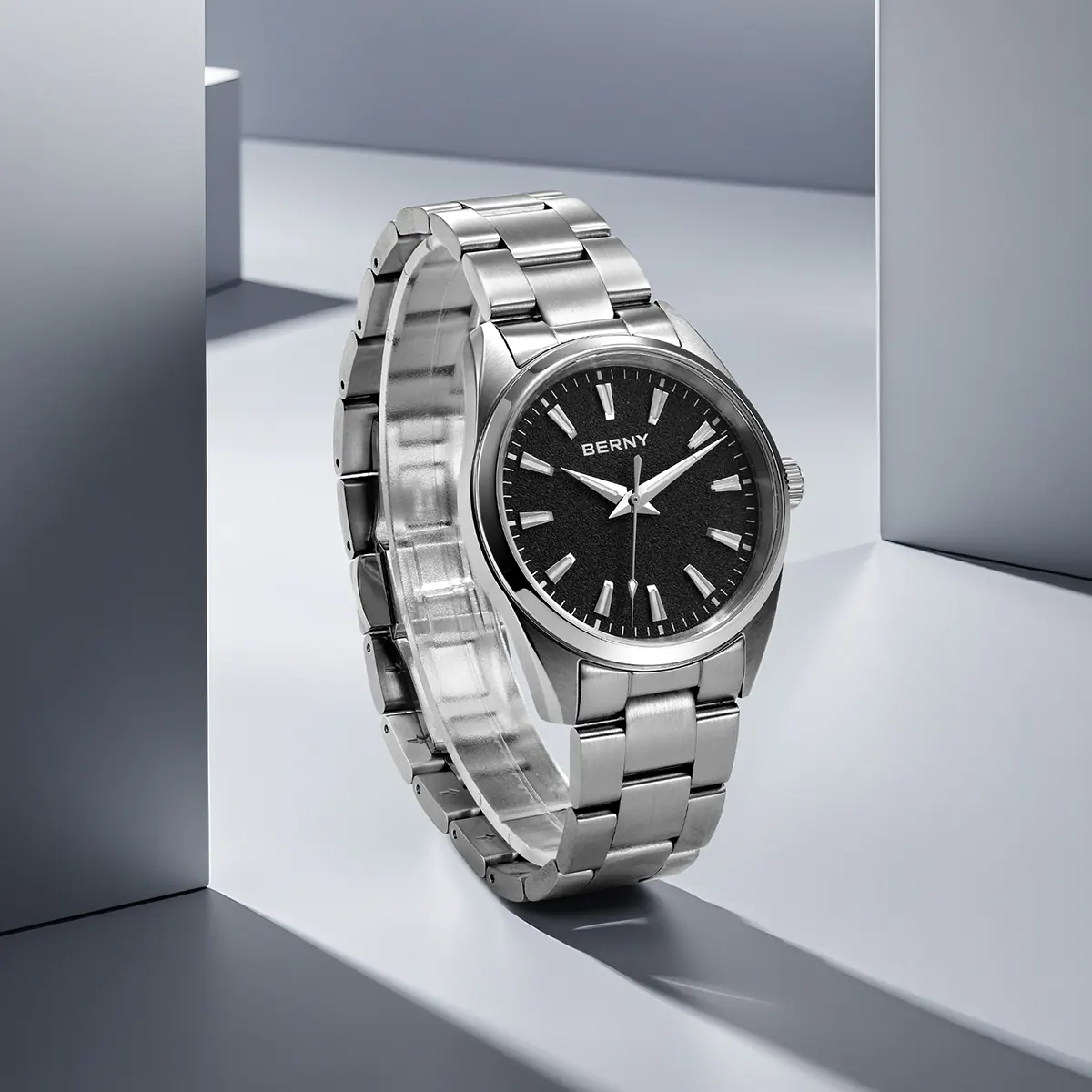 BERNY-Men Quartz Dress Watch-2949M - Image 6