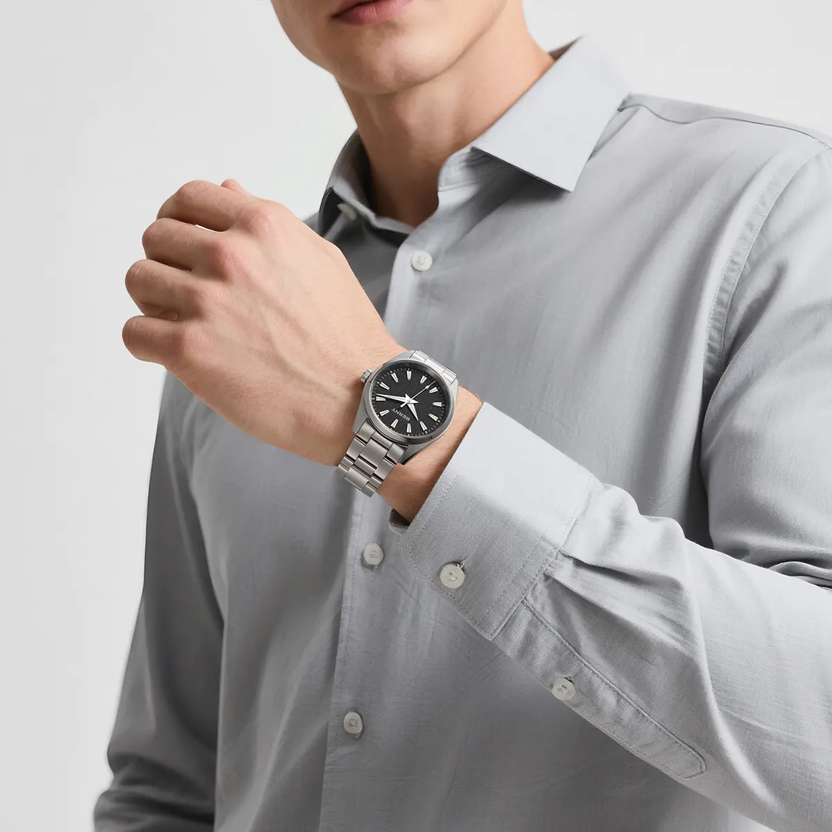 BERNY-Men Quartz Dress Watch-2949M - Image 7