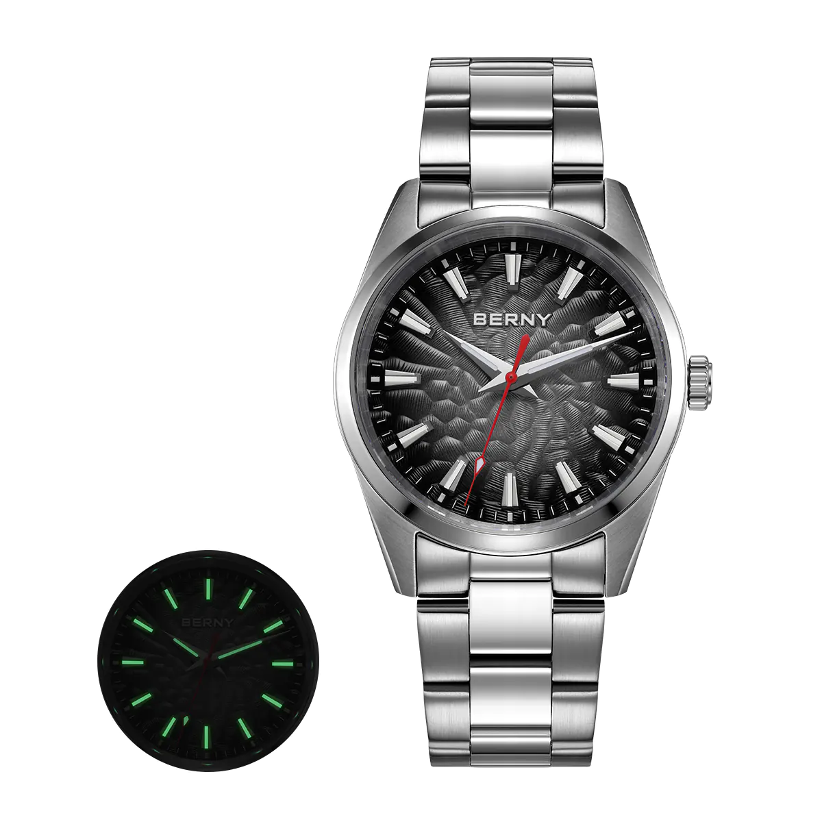 BERNY-Men Quartz Dress Watch-2954M