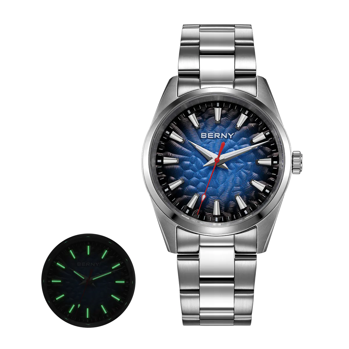 BERNY-Men Quartz Dress Watch-2954M - Image 10