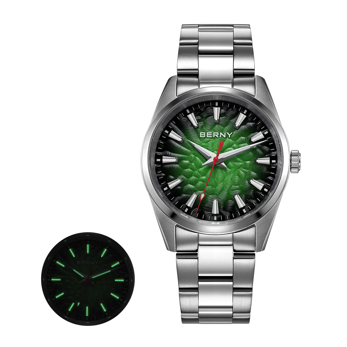 BERNY-Men Quartz Dress Watch-2954M - Image 11