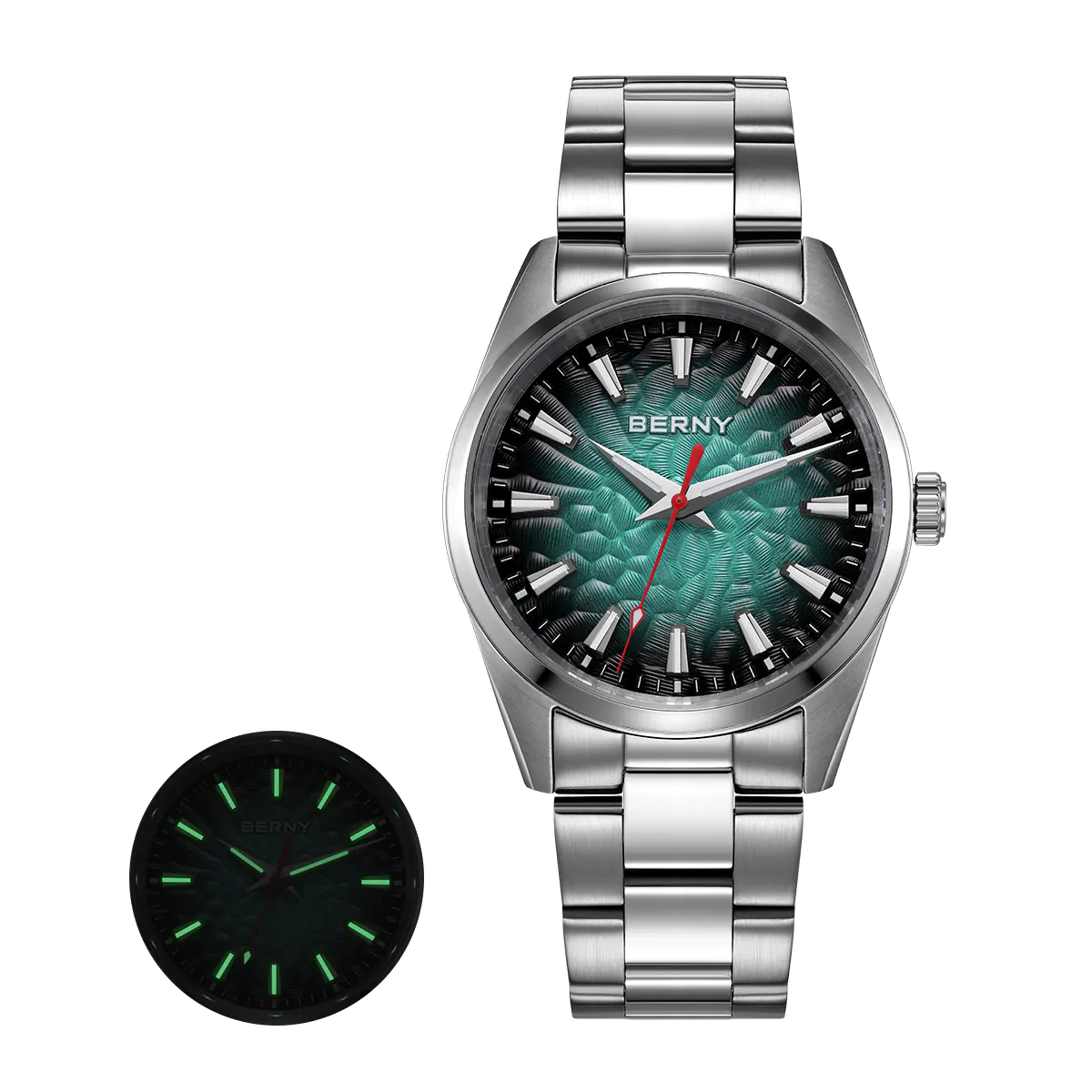 BERNY-Men Quartz Dress Watch-2954M - Image 12