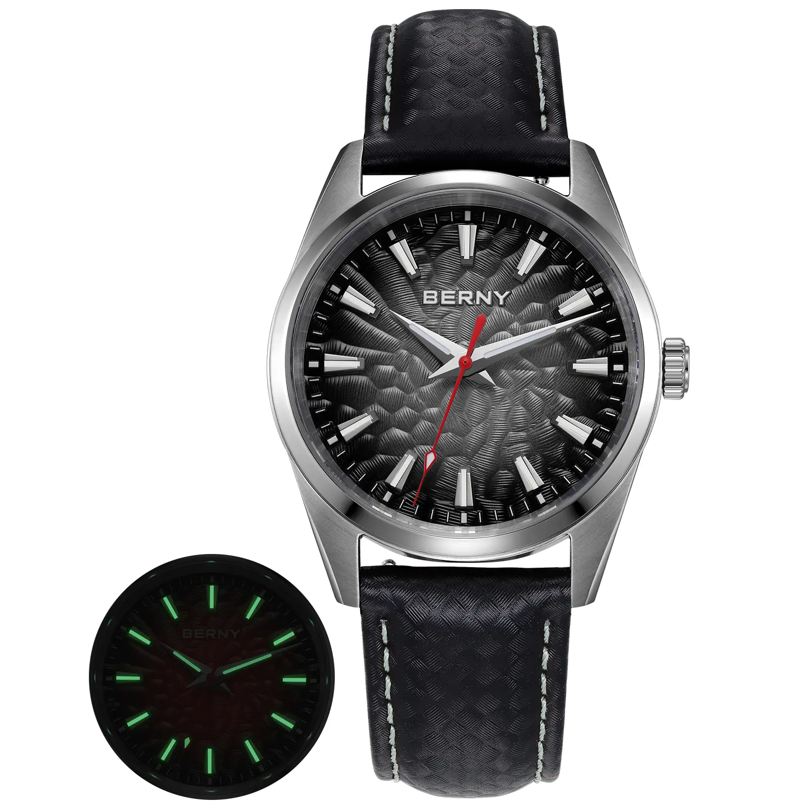BERNY-Men Quartz Dress Watch-2954MP - Image 10