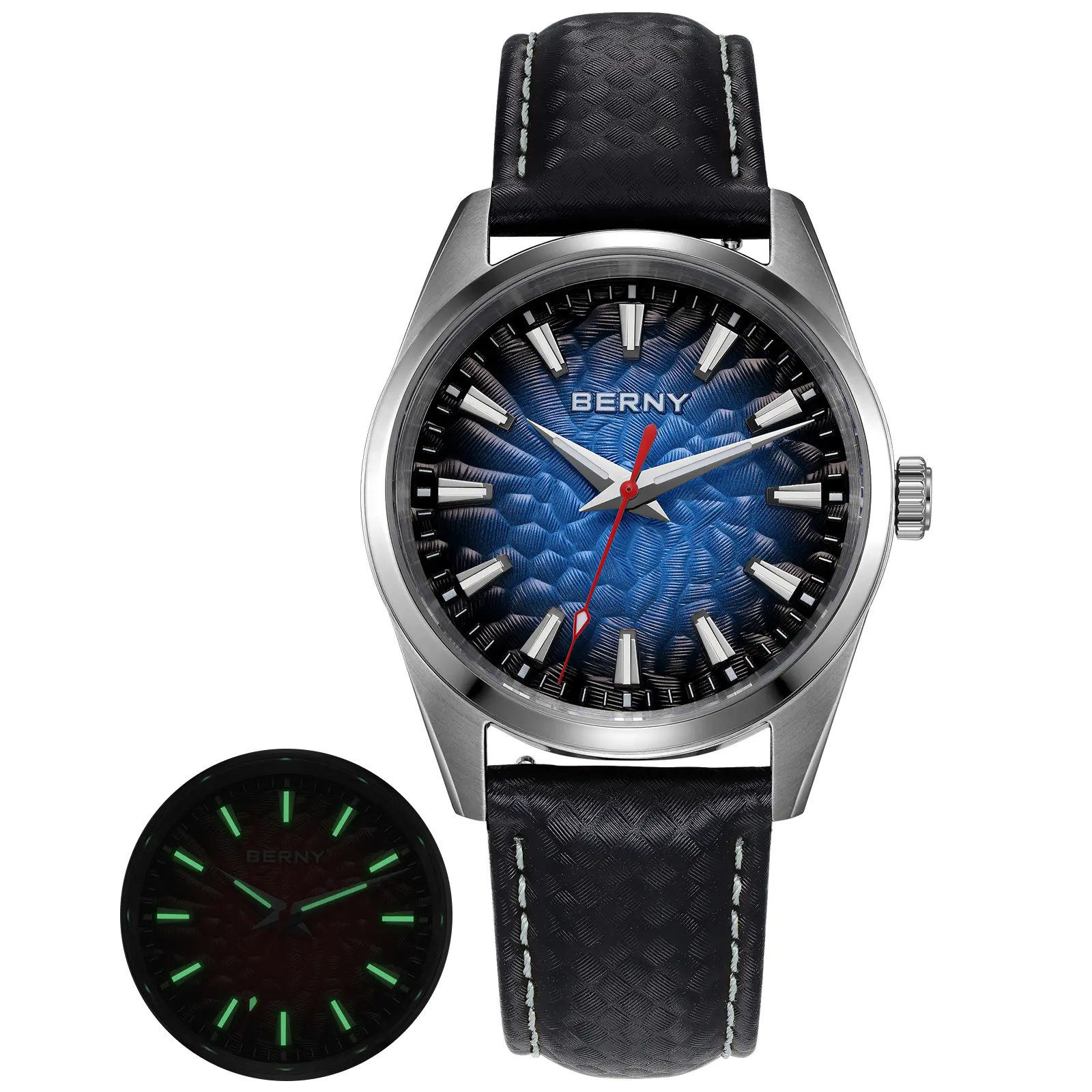 BERNY-Men Quartz Dress Watch-2954MP - Image 11
