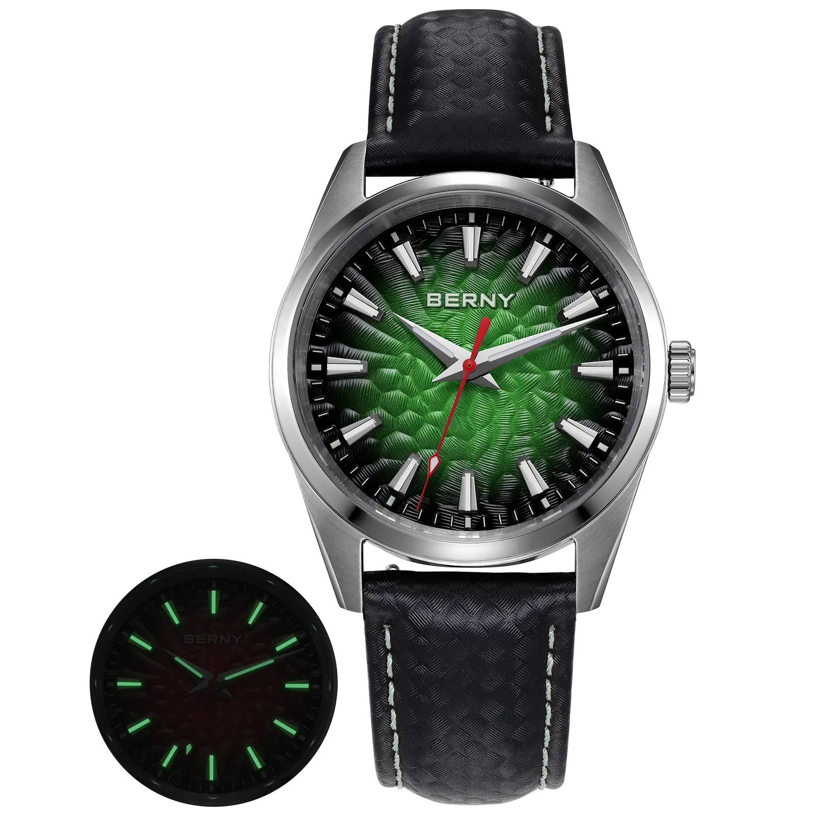 BERNY-Men Quartz Dress Watch-2954MP - Image 12