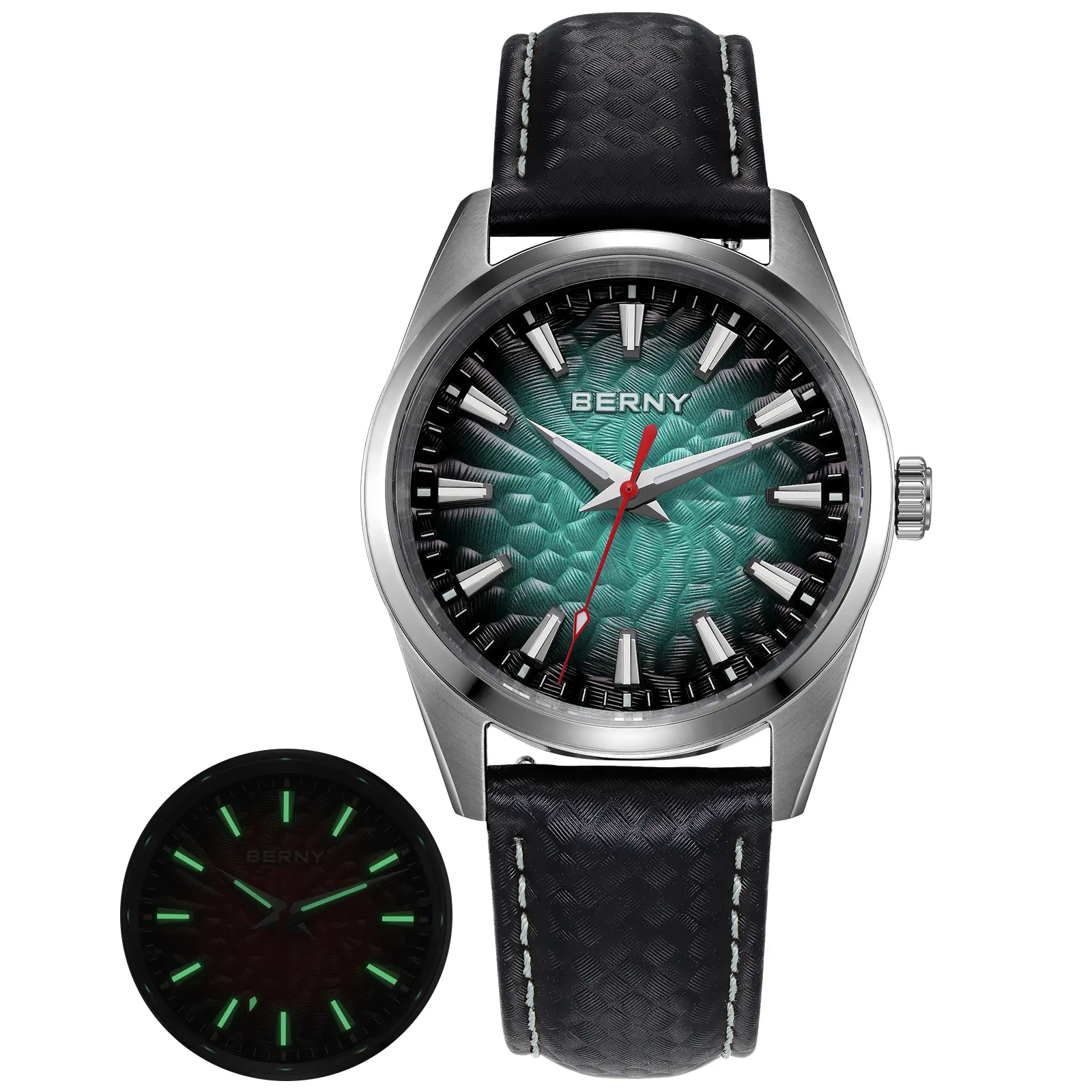 BERNY-Men Quartz Dress Watch-2954MP - Image 13