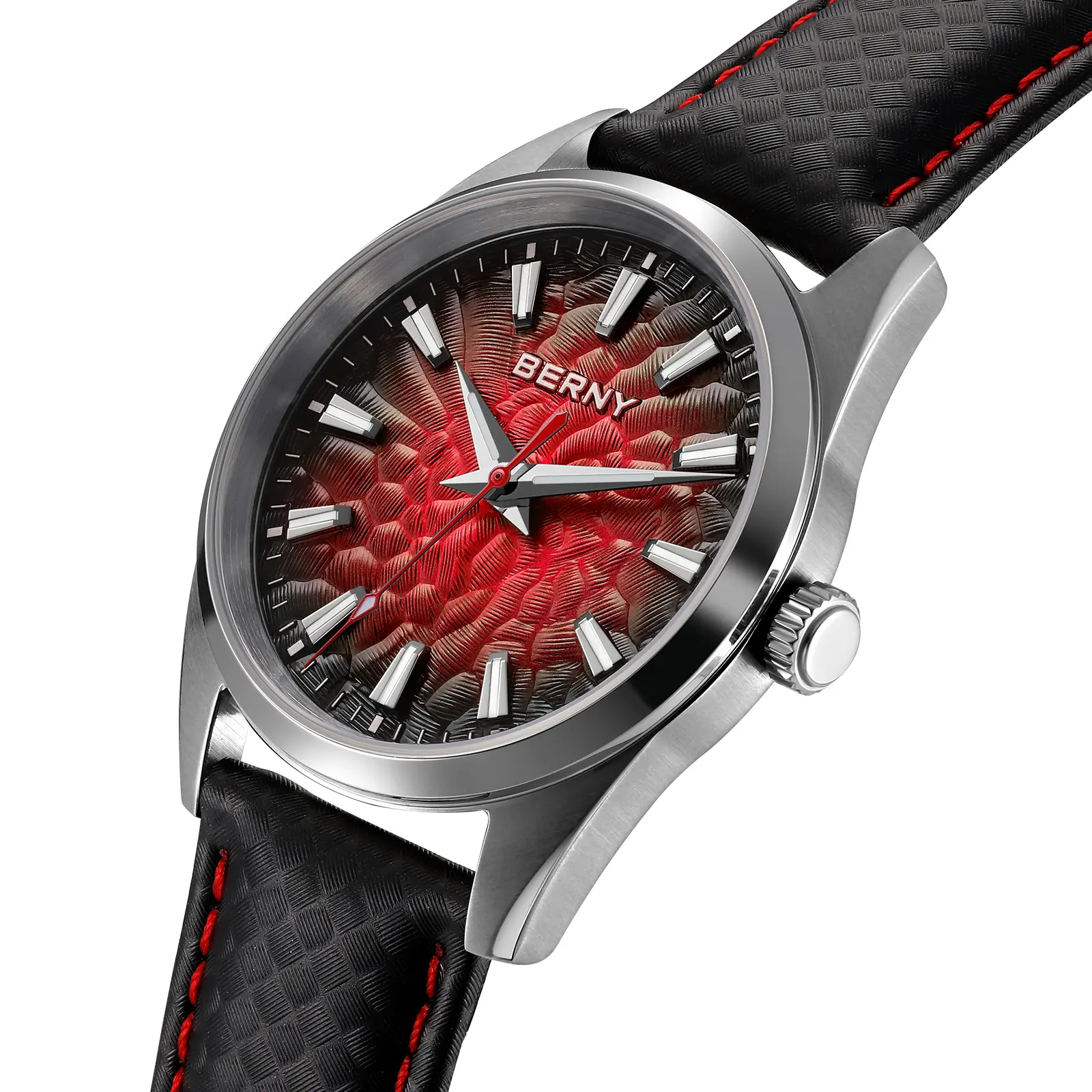 BERNY-Men Quartz Dress Watch-2954MP - Image 3