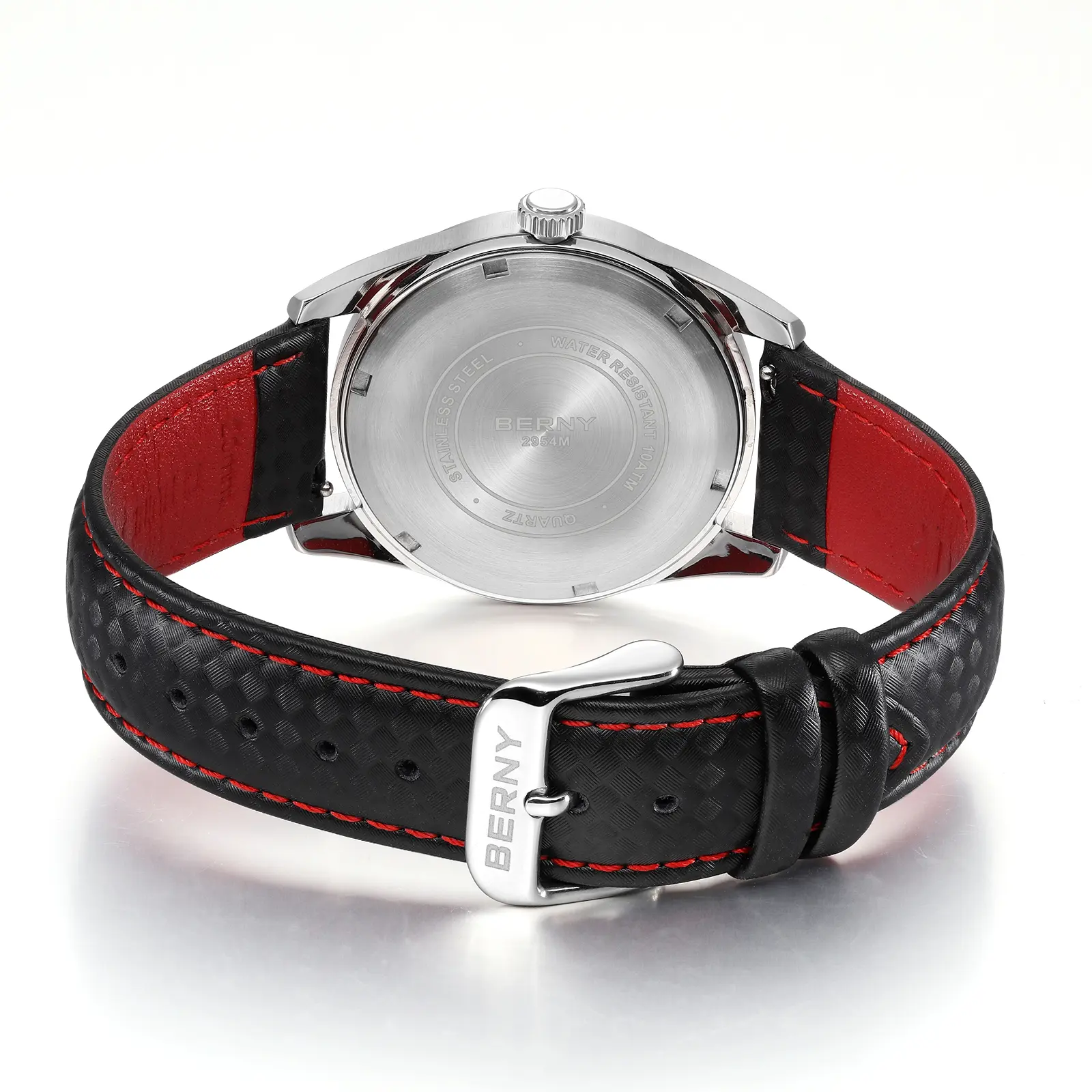 BERNY-Men Quartz Dress Watch-2954MP - Image 5