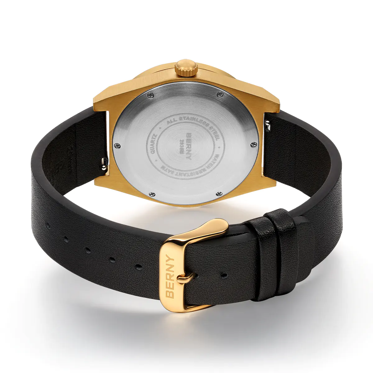 BERNY-Men Quartz Railway Watch-2935M - Image 4
