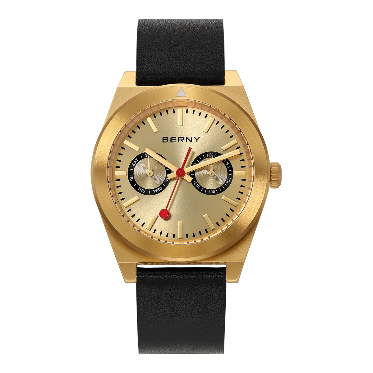 BERNY-Men Quartz Railway Watch-2935M - Image 9