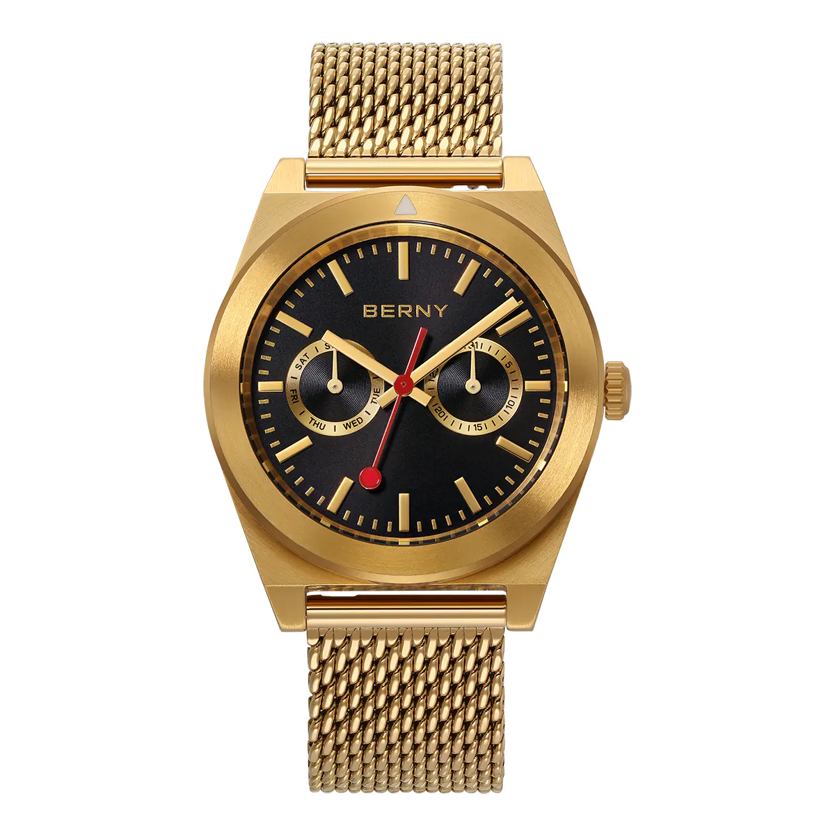 BERNY-Men Quartz Railway Watch-2935MS - Image 11