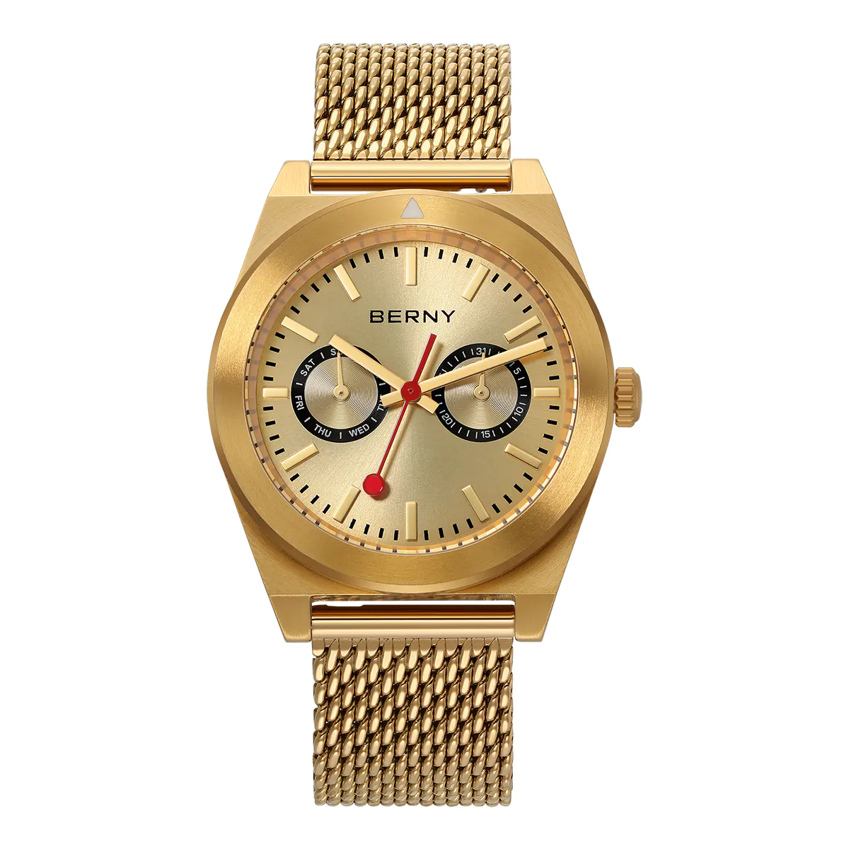 BERNY-Men Quartz Railway Watch-2935MS - Image 12