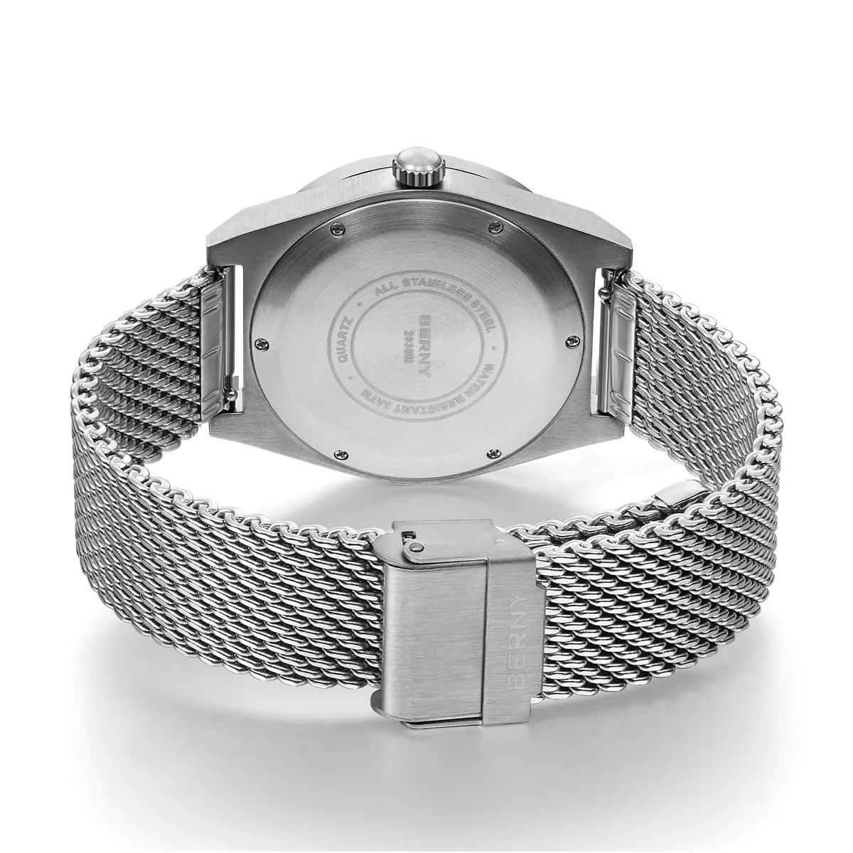 BERNY-Men Quartz Railway Watch-2935MS - Image 4