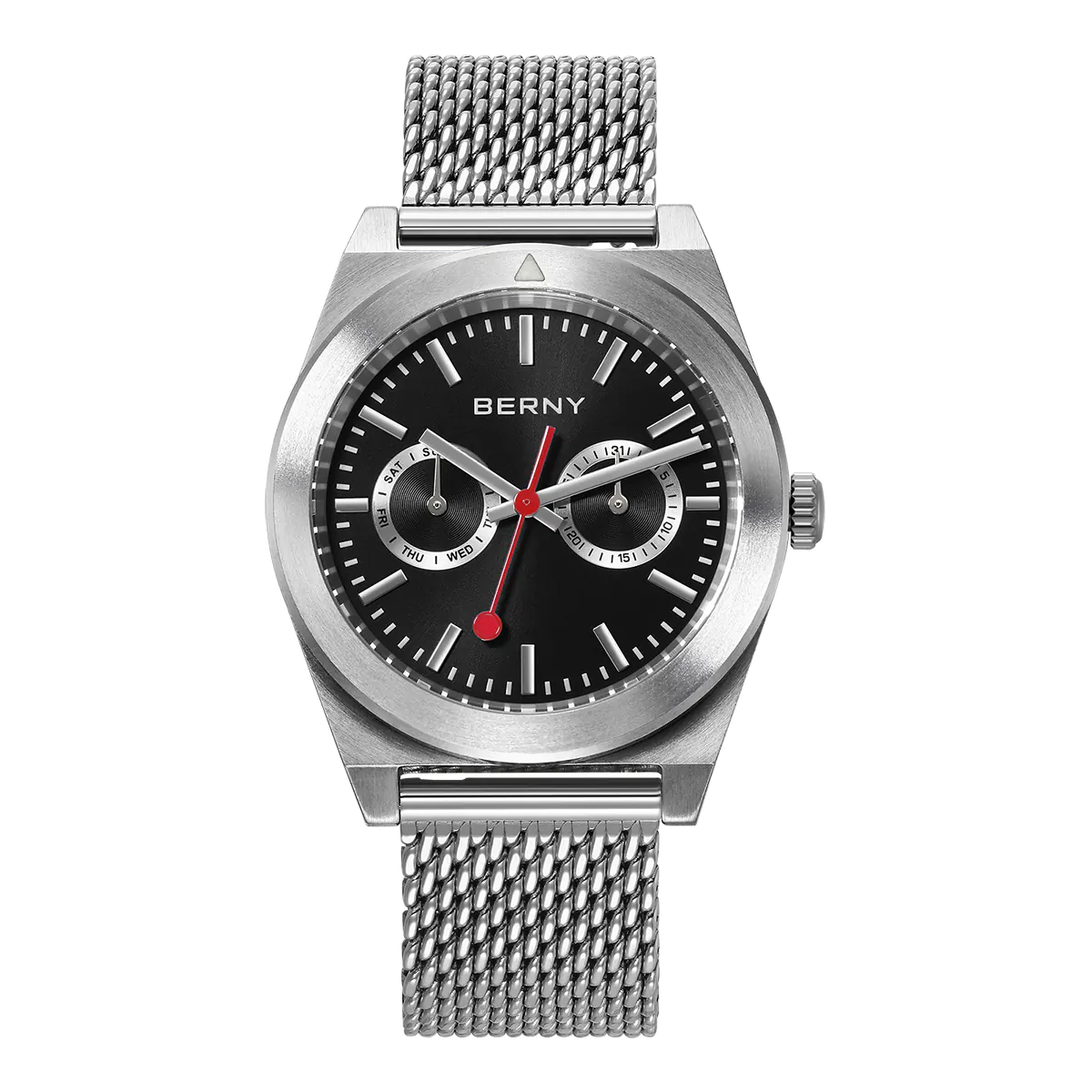 BERNY-Men Quartz Railway Watch-2935MS - Image 9