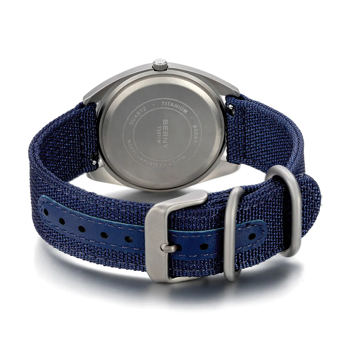 BERNY-Men Quartz Titanium Dress Watch-T2570M - Image 3
