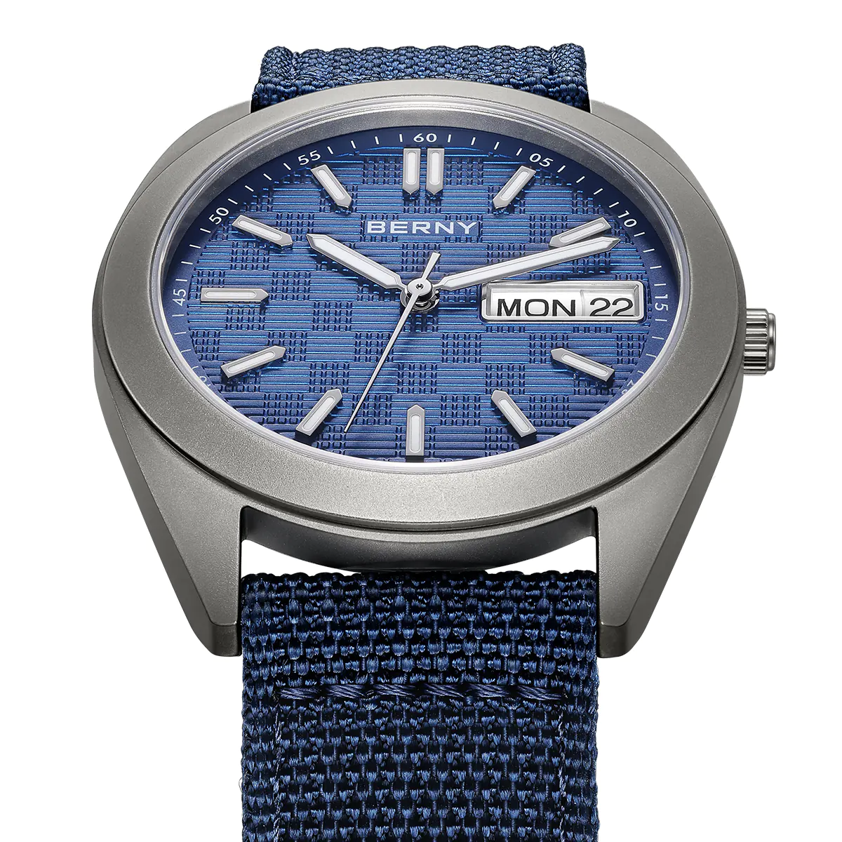 BERNY-Men Quartz Titanium Dress Watch-T2597M - Image 3