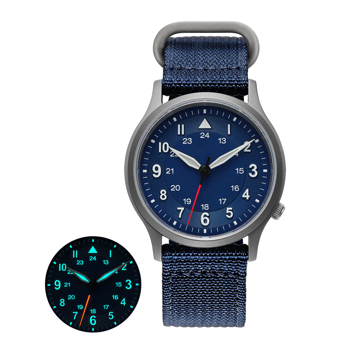 BERNY-Men Quartz Titanium Field Watch-T2596M - Image 15