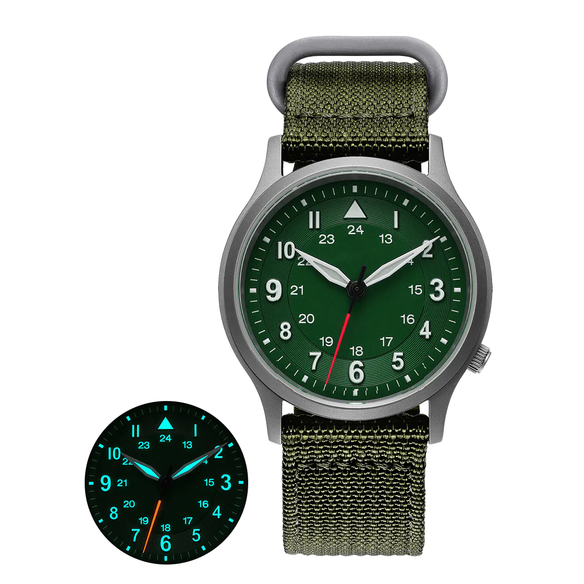 BERNY-Men Quartz Titanium Field Watch-T2596M - Image 16
