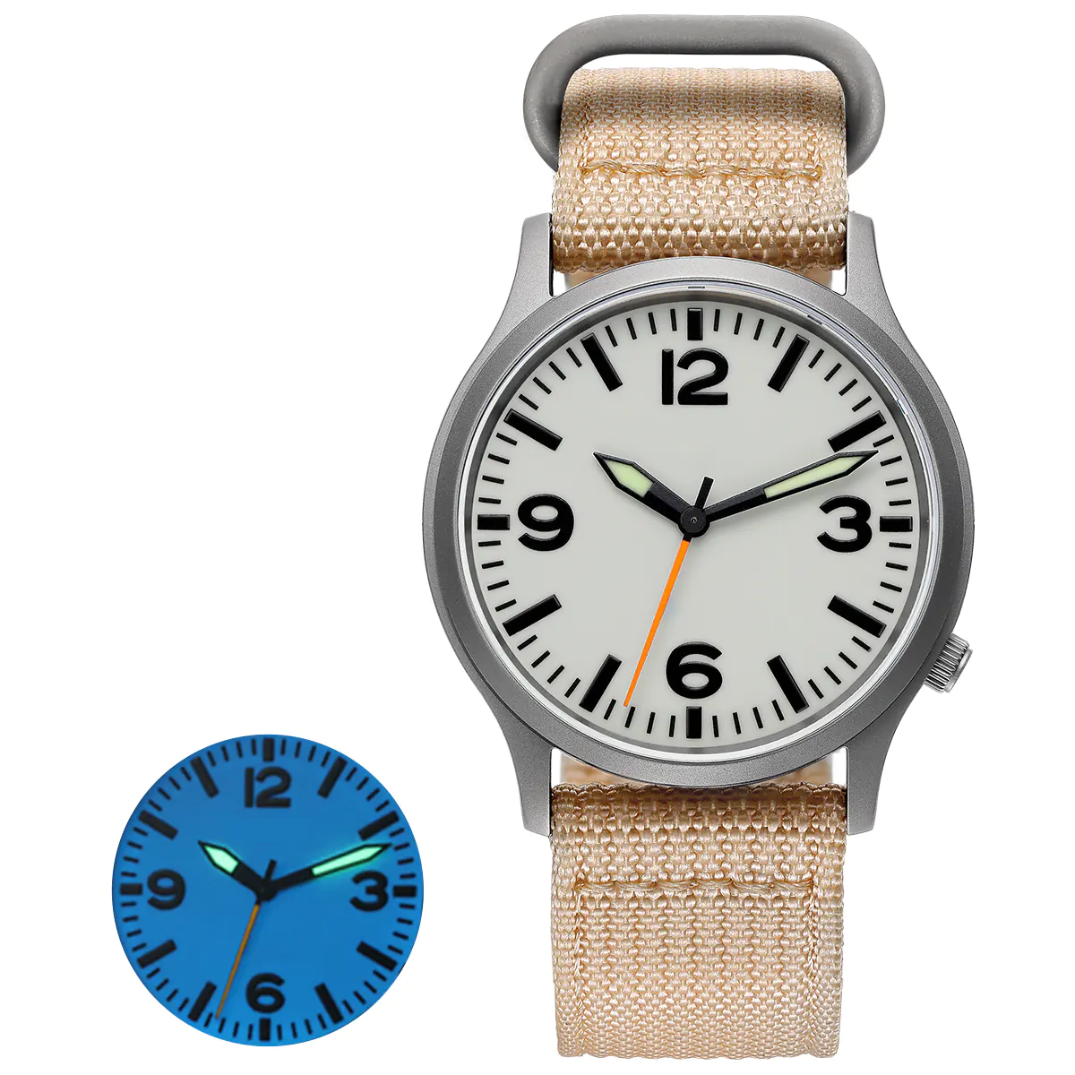 BERNY-Men Quartz Titanium Field Watch V2-T2576M - Image 10