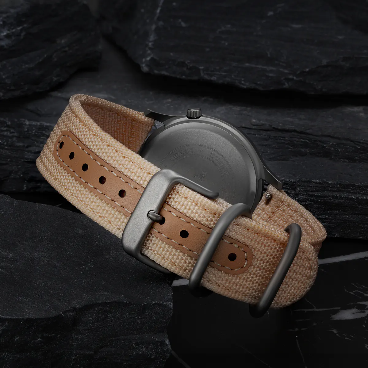 BERNY-Men Quartz Titanium Field Watch V2-T2576M - Image 4