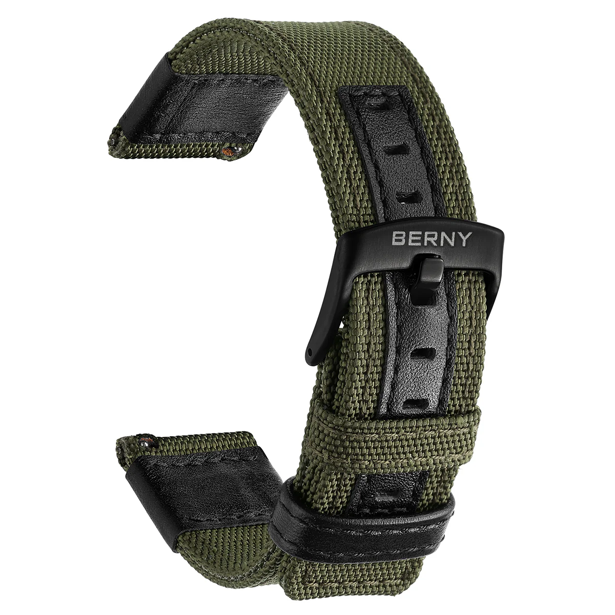 BERNY-Nylon Quick Release Woven Watch Strap - Image 3