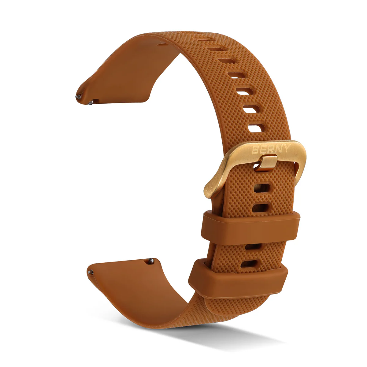 BERNY-Silicone Fine Grid Watch Strap - Image 5