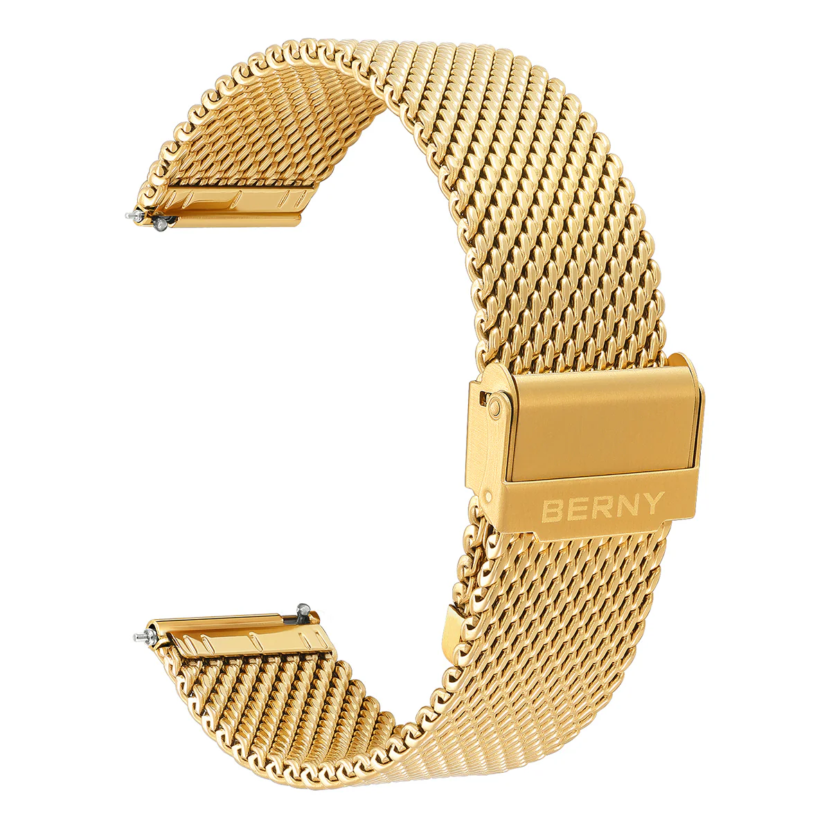 BERNY-Stainless Steel Quick Release Mesh Strap - Image 3