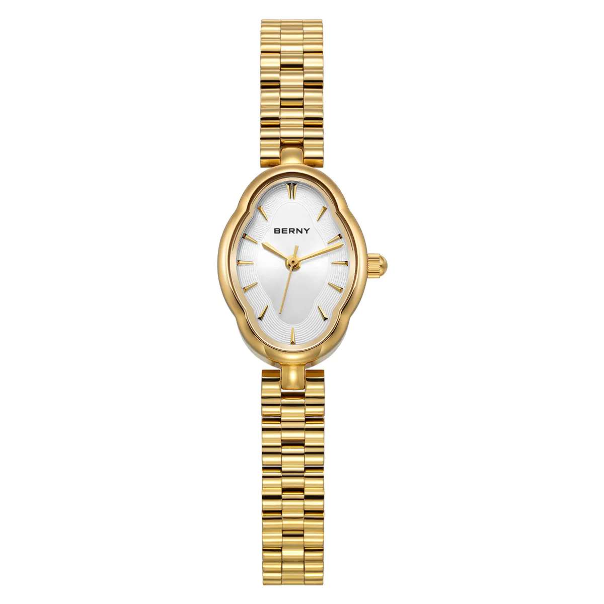 BERNY-Women Quartz Dress Gold Watch-2946L - Image 7