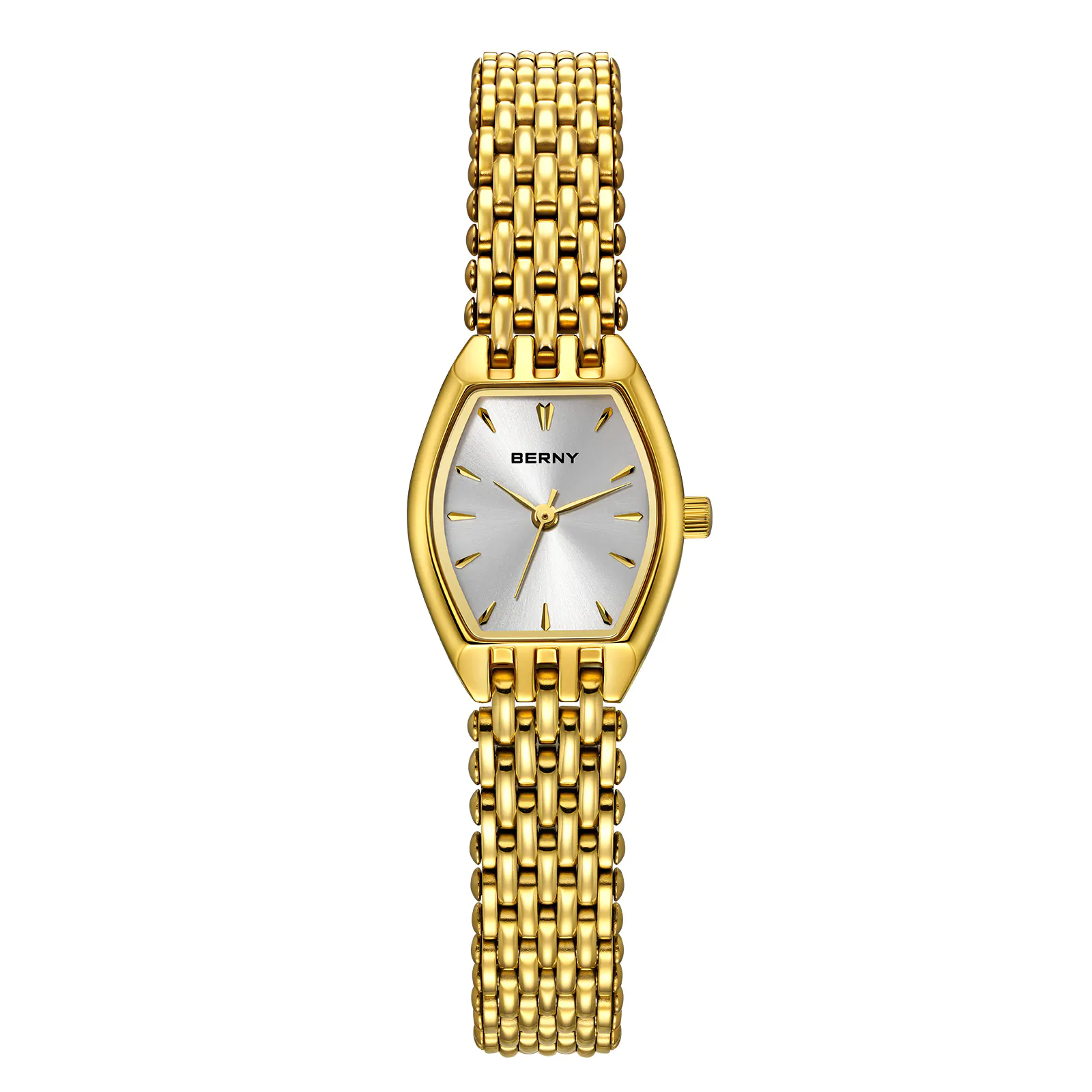 BERNY-Women Quartz Dress Gold Watch-2952L - Image 10