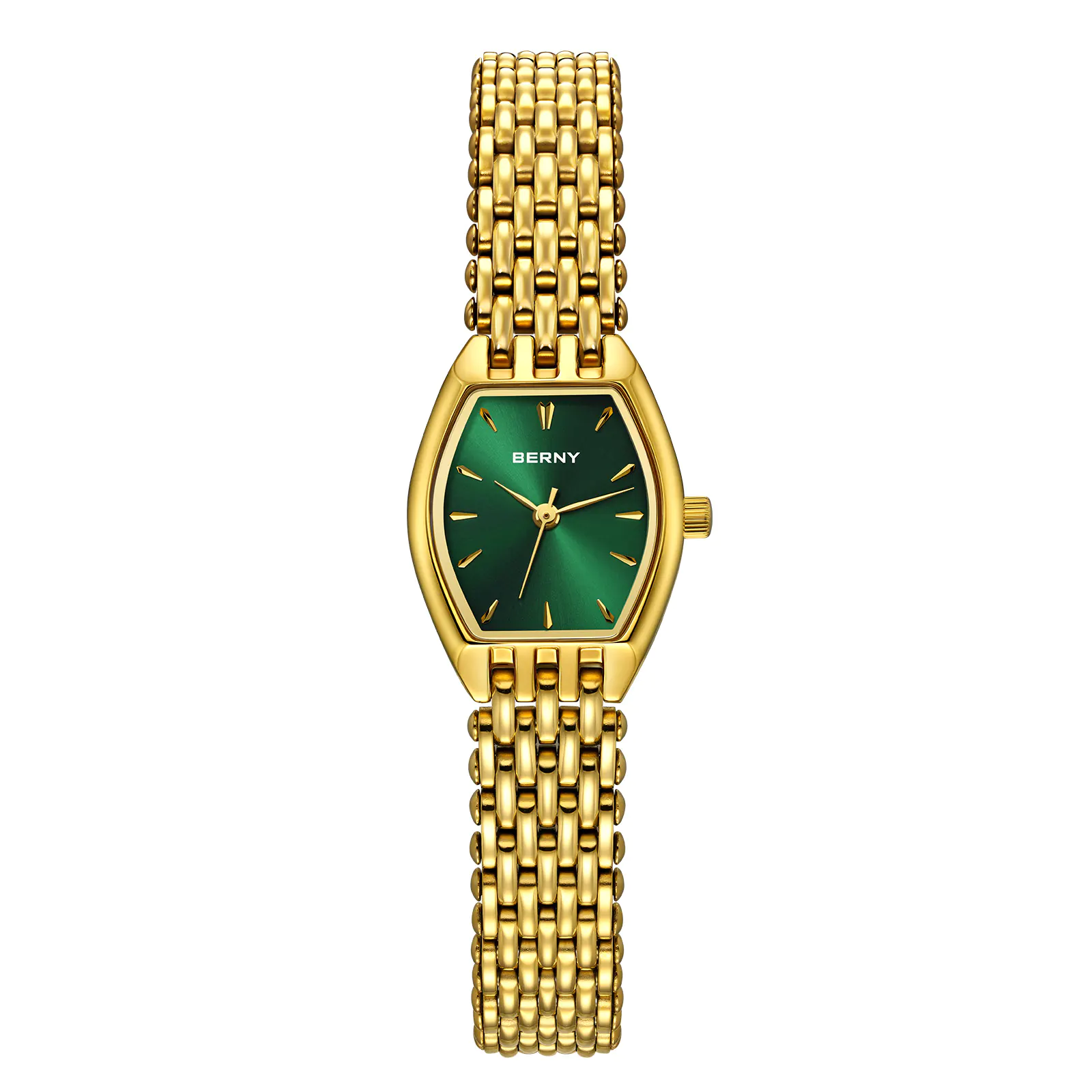 BERNY-Women Quartz Dress Gold Watch-2952L - Image 11