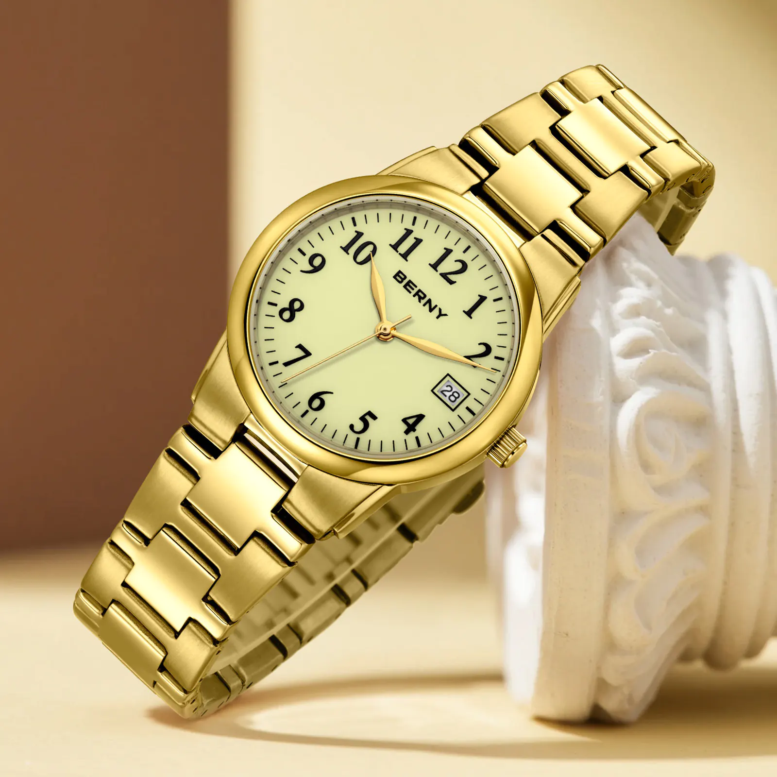 BERNY-Women Quartz Dress Watch-2653VL - Image 9
