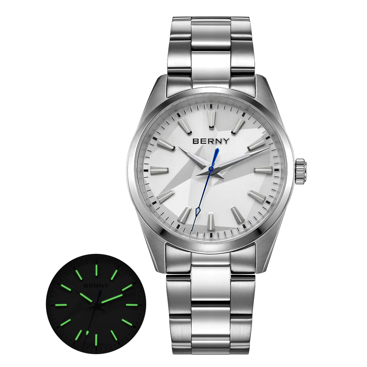 BERNY-Men Quartz Dress Watch-2953M