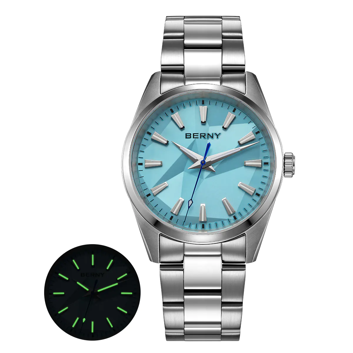 BERNY-Men Quartz Dress Watch-2953M - Image 11