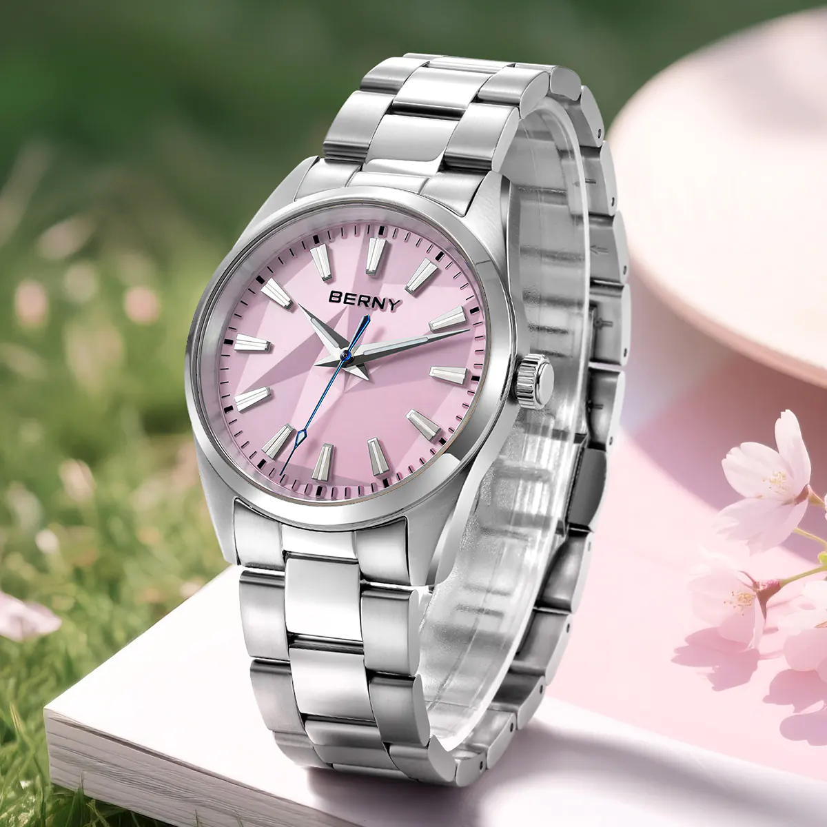 BERNY-Women Quartz Fashion Watch-2953M-PK - Image 2