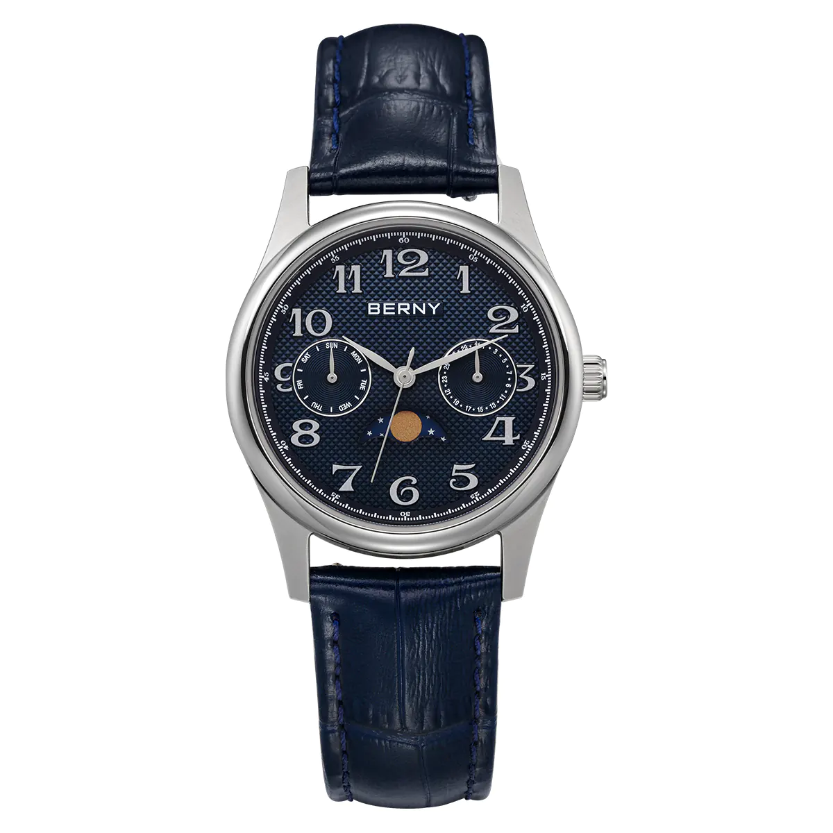 BERNY-Women Quartz Moonphase Watch-2190L - Image 10