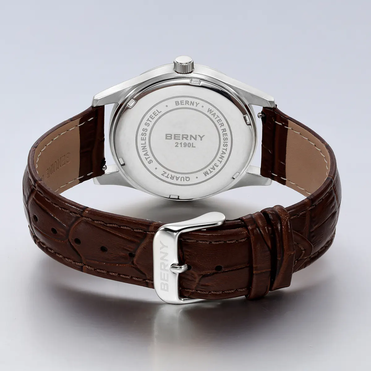 BERNY-Women Quartz Moonphase Watch-2190L - Image 3