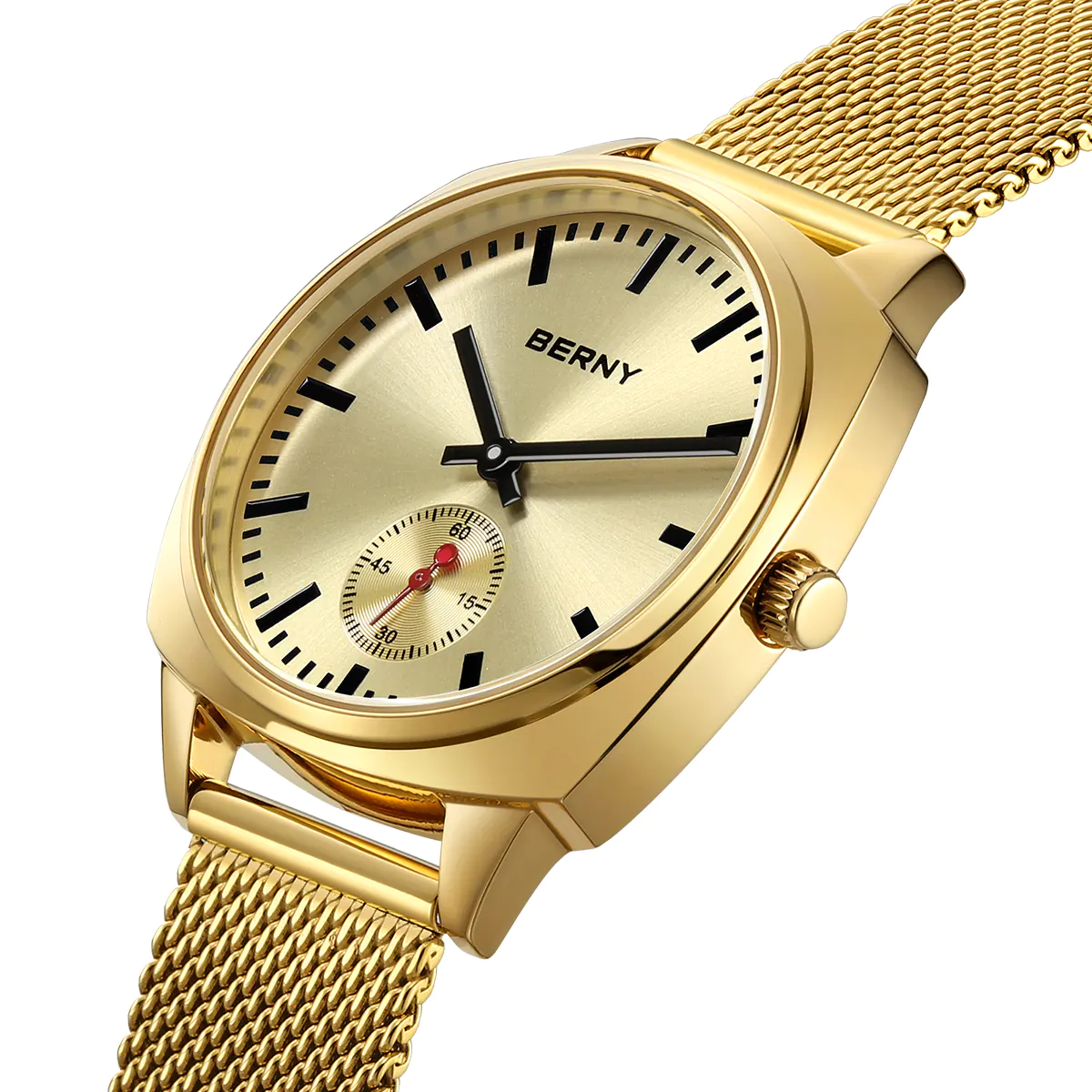 BERNY-Women Quartz Square Watch-2785L - Image 3
