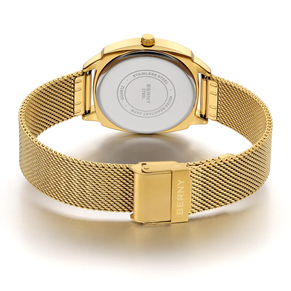 BERNY-Women Quartz Square Watch-2785L - Image 5