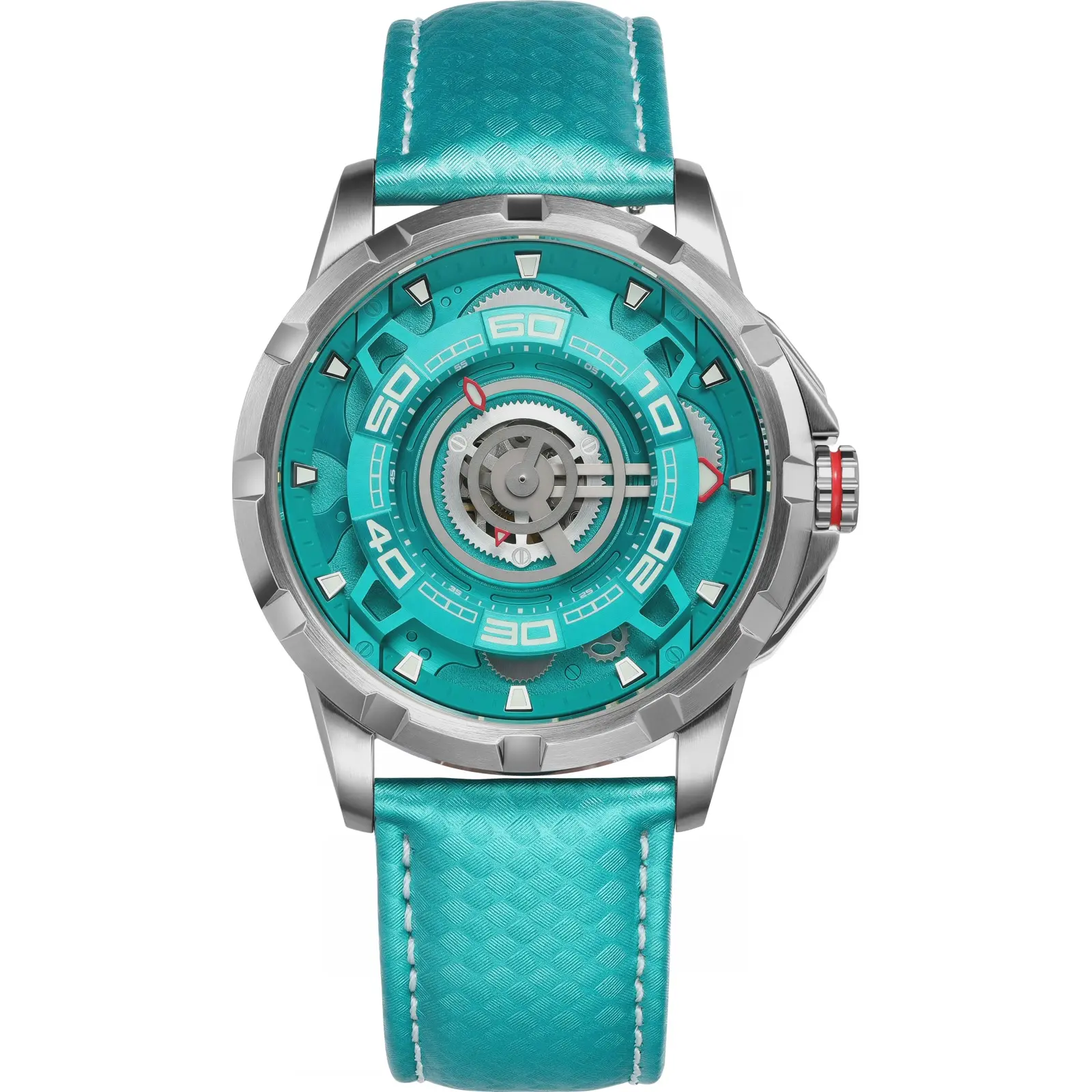 Men's Skeleton Mechanical Watch | Automatic Luxury Timepiece-AM198M - Image 13
