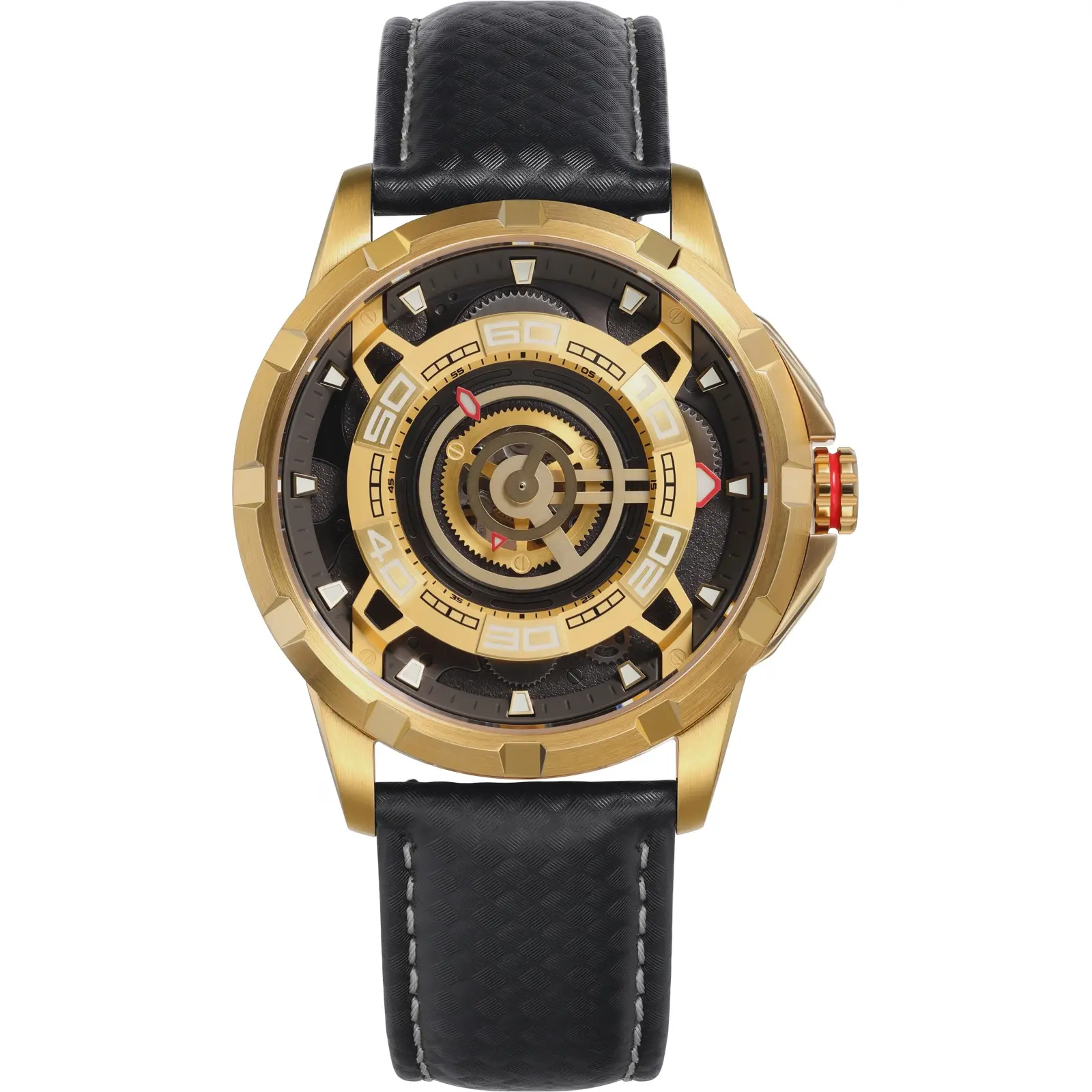 Men's Skeleton Mechanical Watch | Automatic Luxury Timepiece-AM198M - Image 14